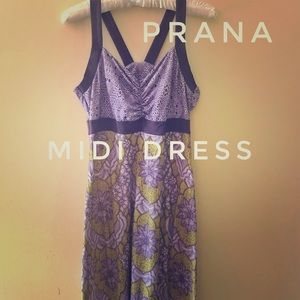 PRANA ATHLEISURE MIDI DRESS